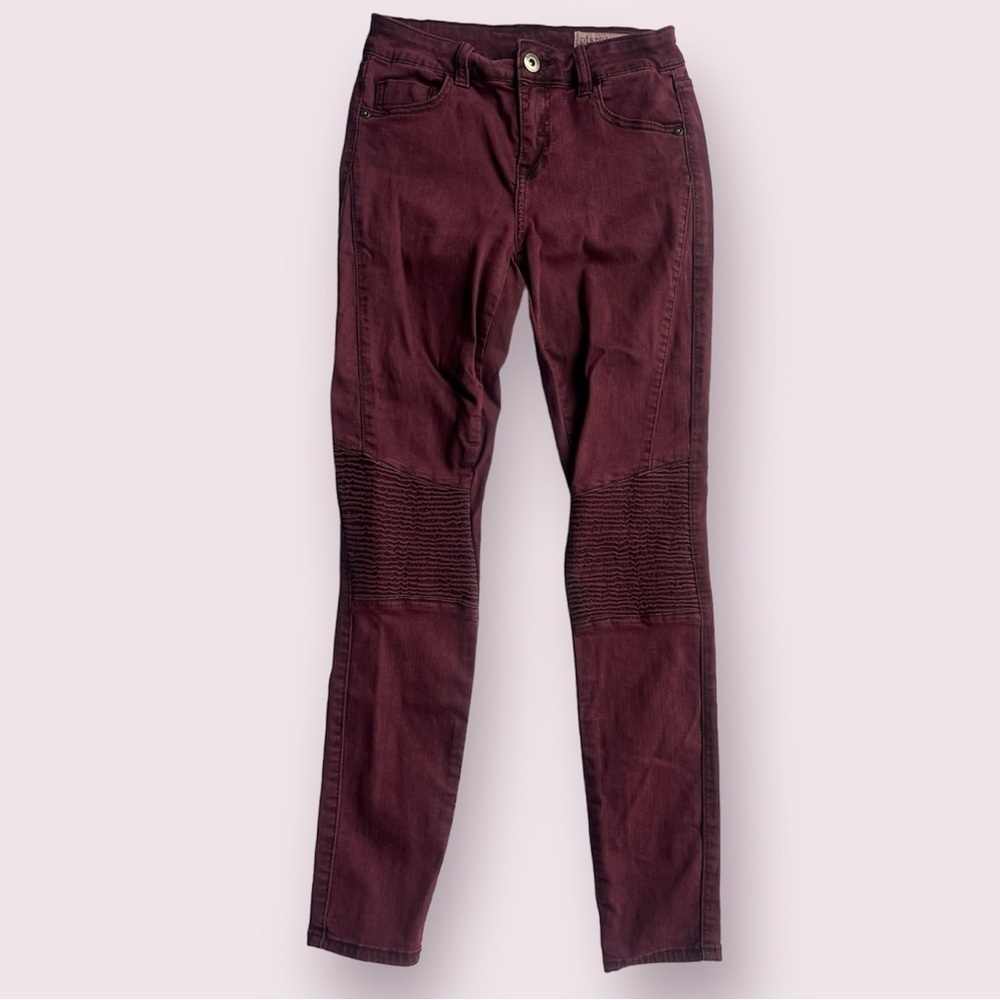 Pistola Burgundy Skinny Jeans
